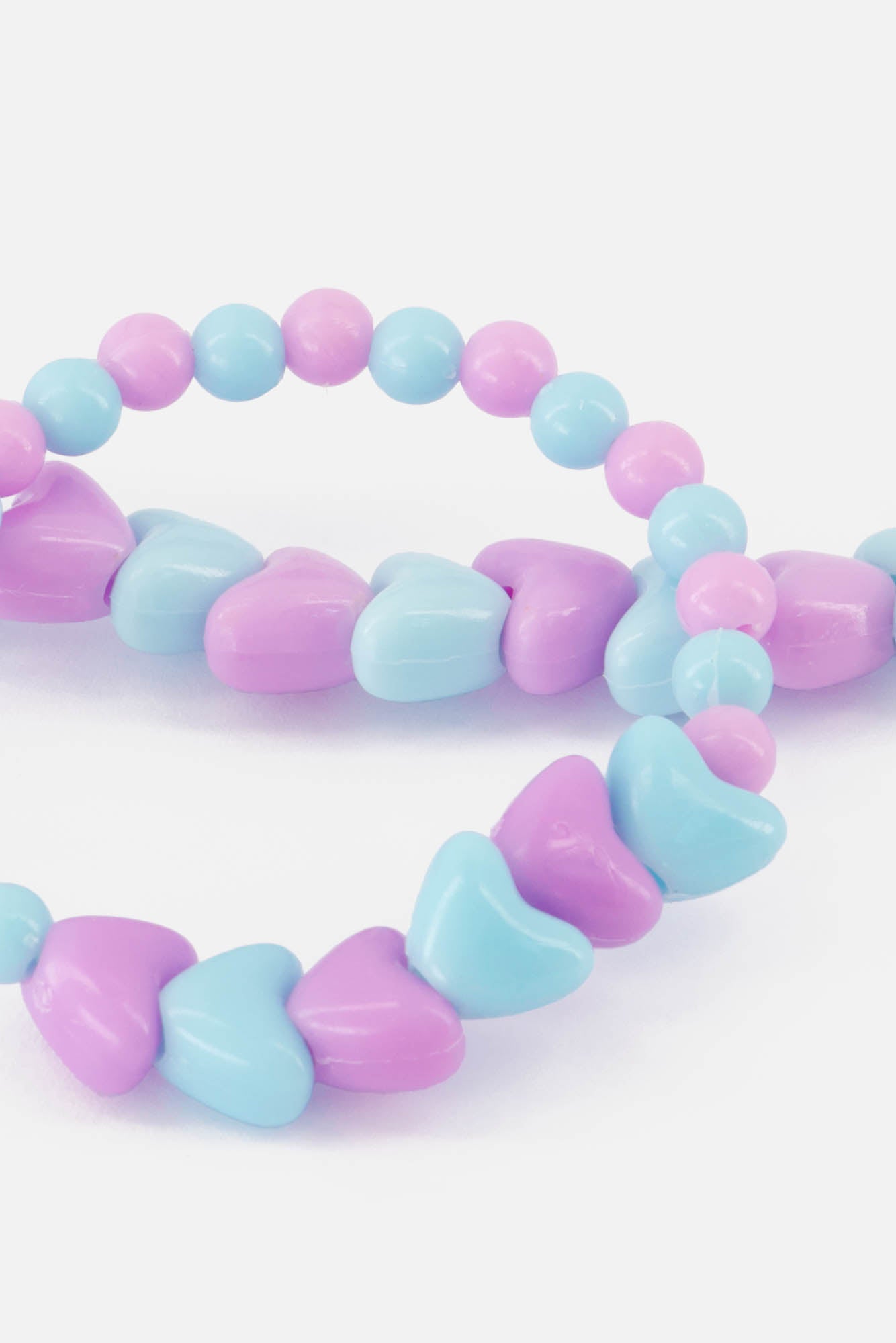 Set collier bracelet - Blue Heart