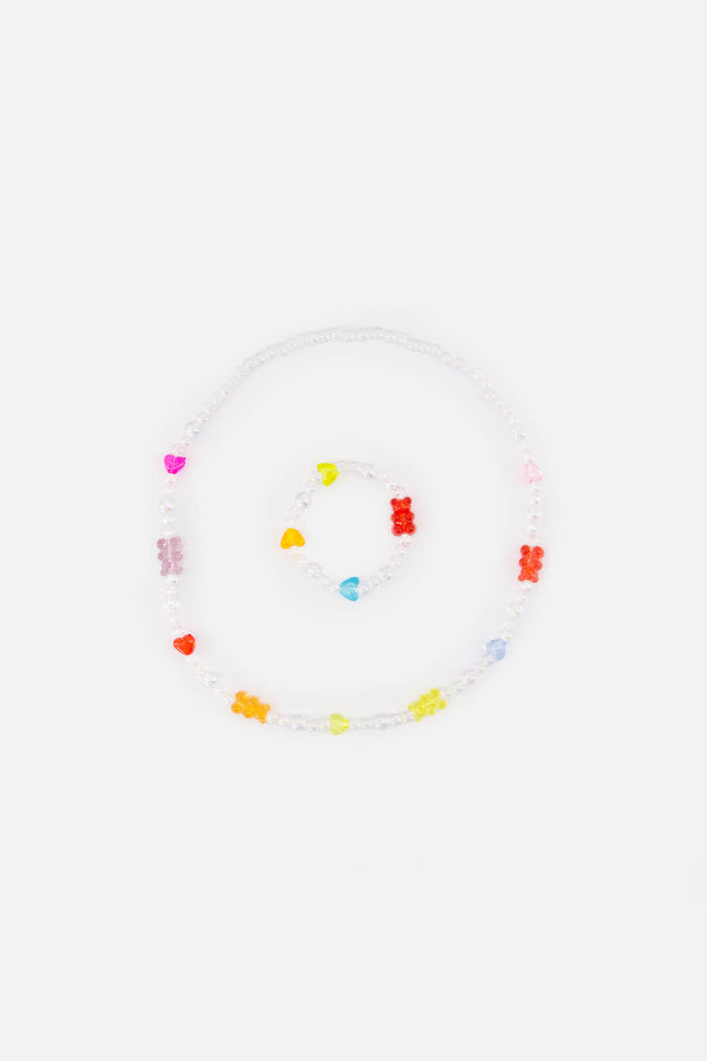 Set collier bracelet - Oursons - Image principale