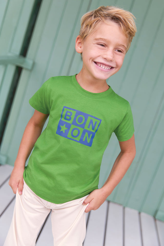 T-shirt - Tubo Green Smith Logo Bonton - Image principale