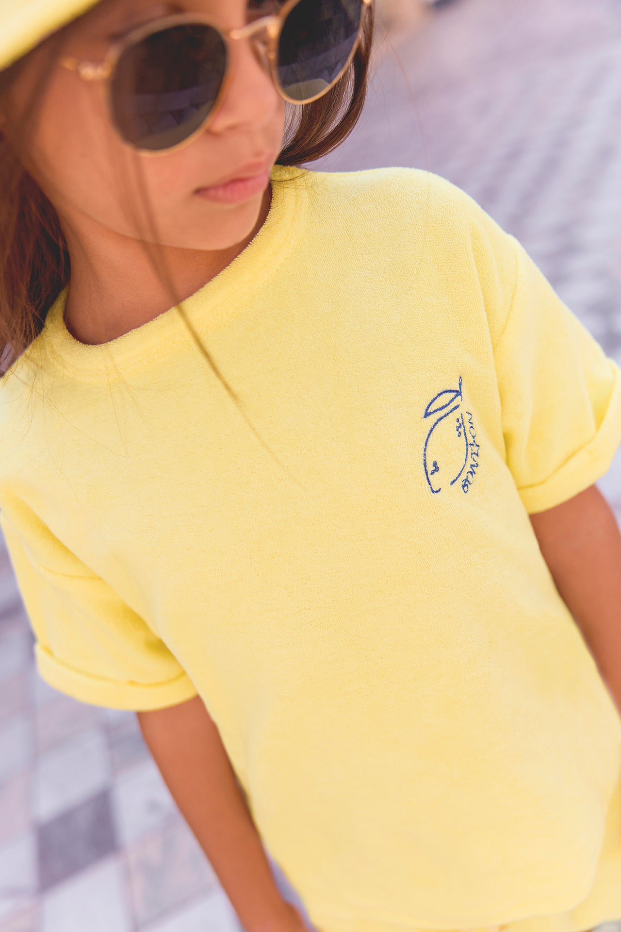 T-shirt - Livia Limoncello in sponge