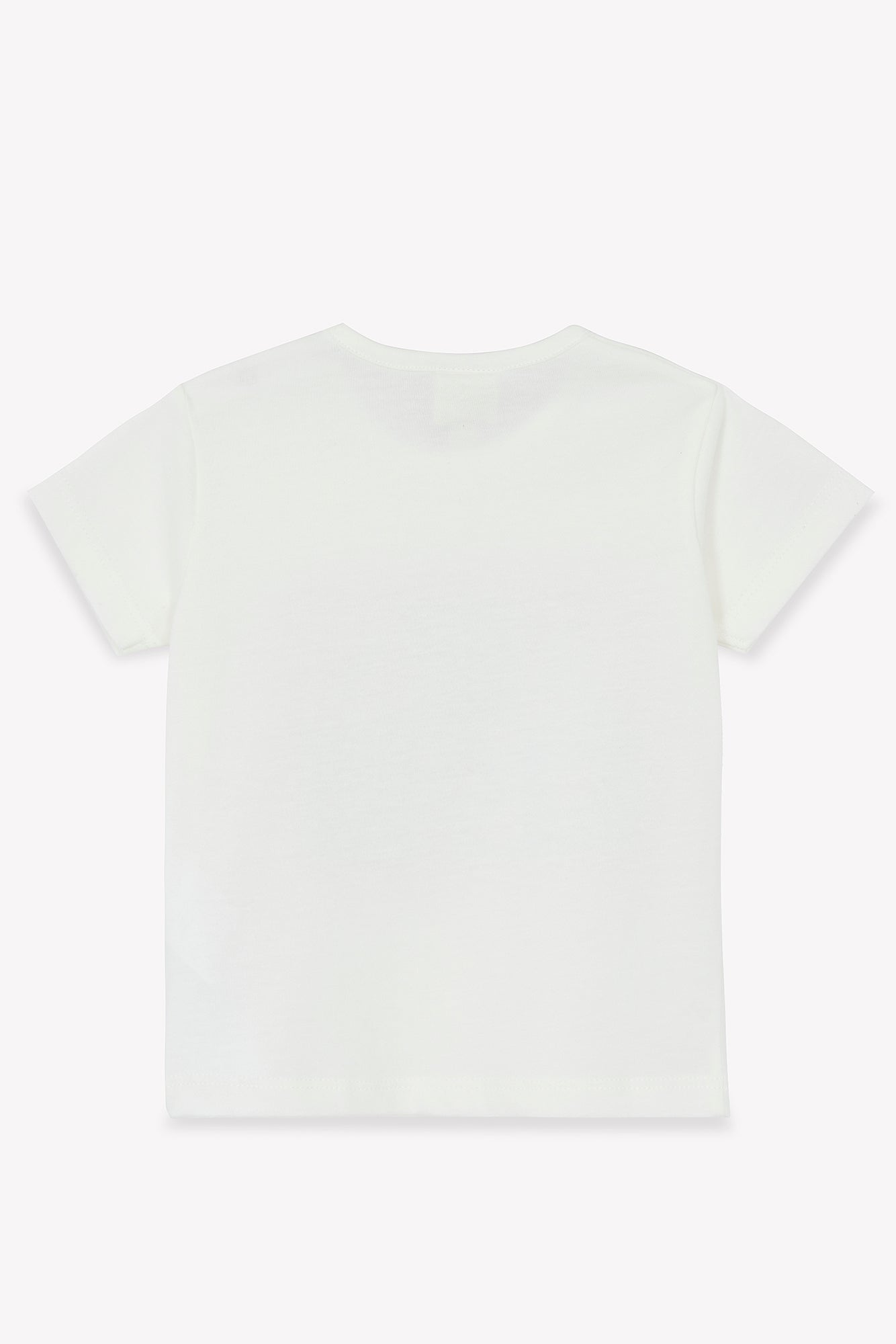 Tee-shirt - Tuba  blanc hamac logo Bonton