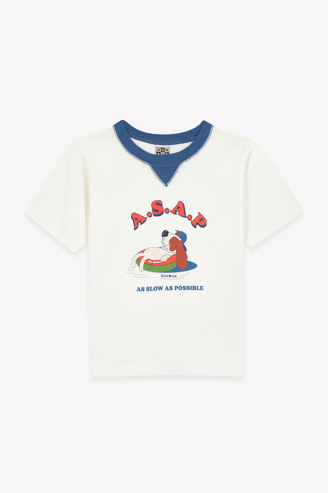 Tee-shirt - Lodestie écru bonton illustration chien