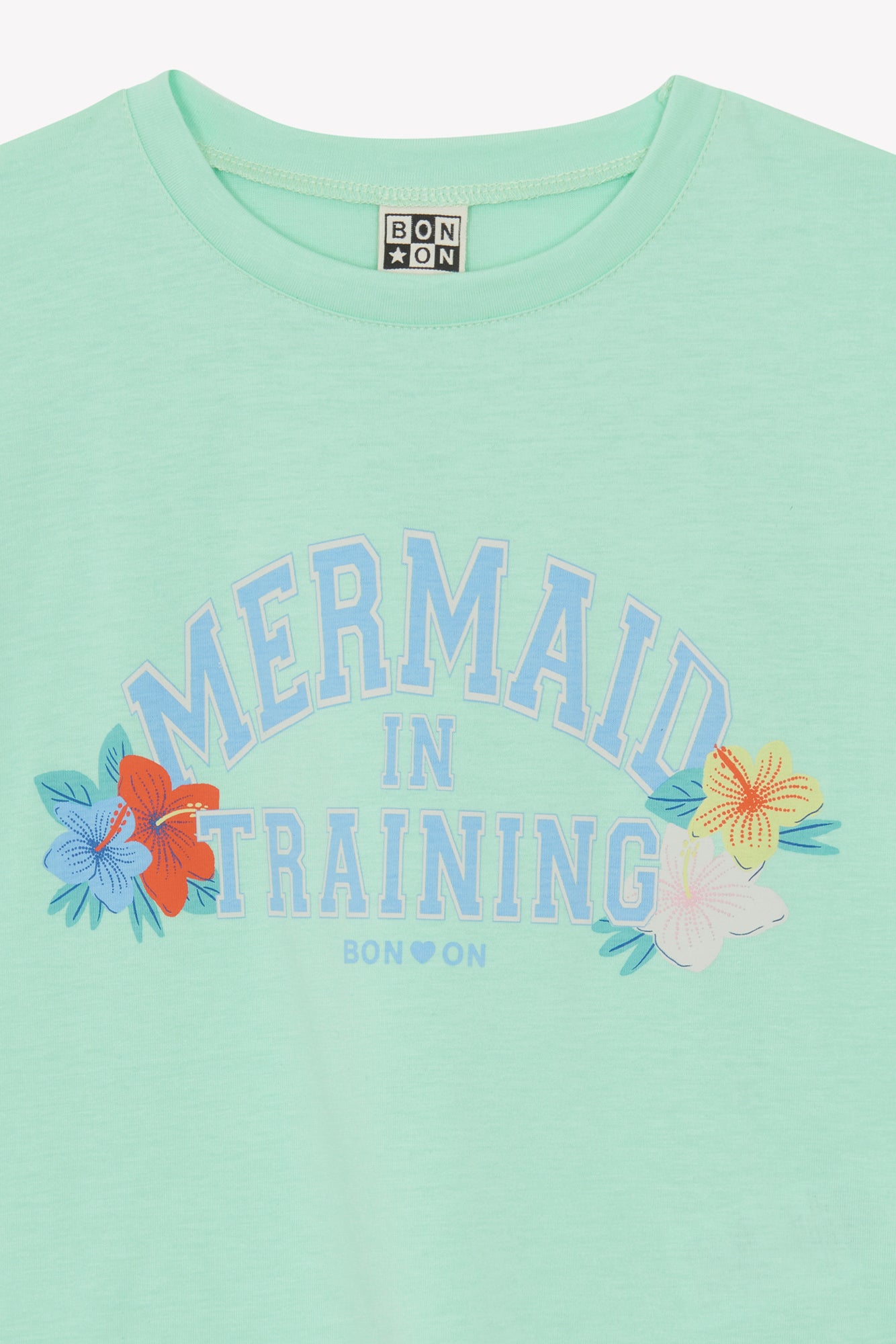 T-shirt - Lolita mint with water Illustration "Mermaid"