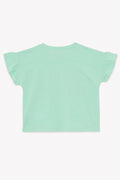 T-shirt - Lolita mint with water Illustration "Mermaid"