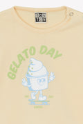 Tee-shirt - Tuba  gelato limonade illustration "Gelato Day"