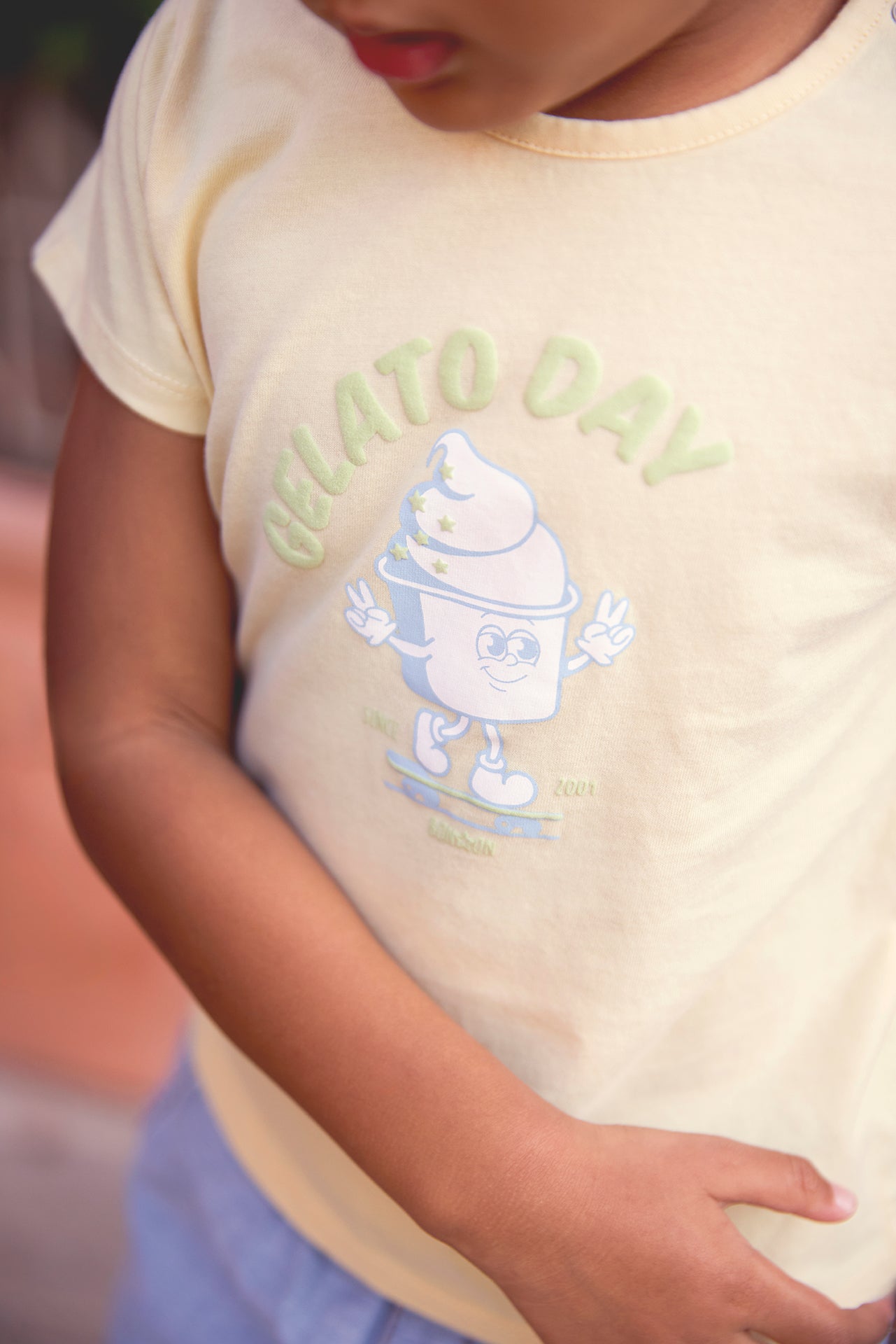 Tee-shirt - Tuba  gelato limonade illustration "Gelato Day"