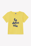 T-shirt - Lemon Tubo Illustration "La Dolce Vita"