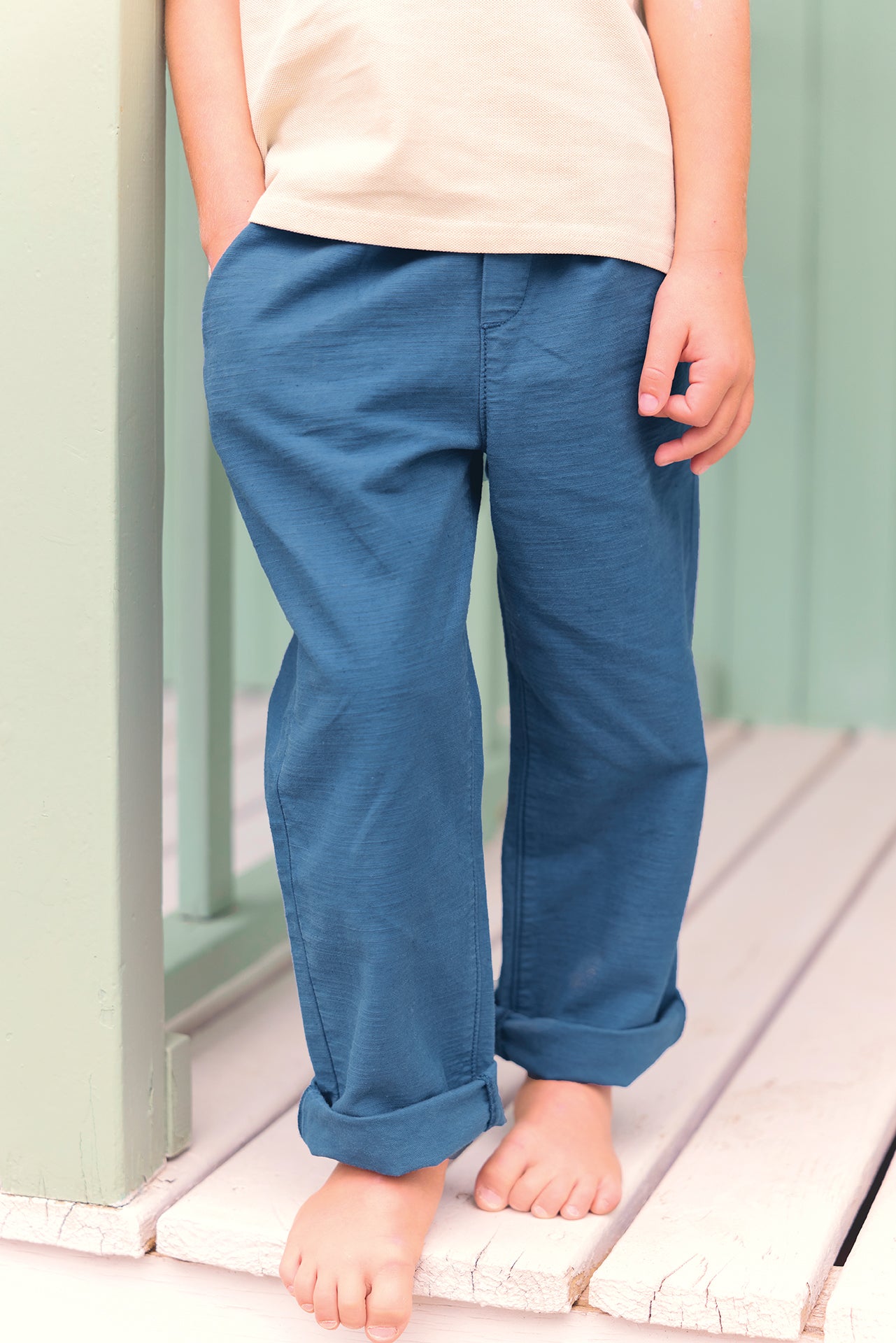 Trousers - Luck Blue Mediterranean