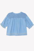 Blouse - Léana chambray clair