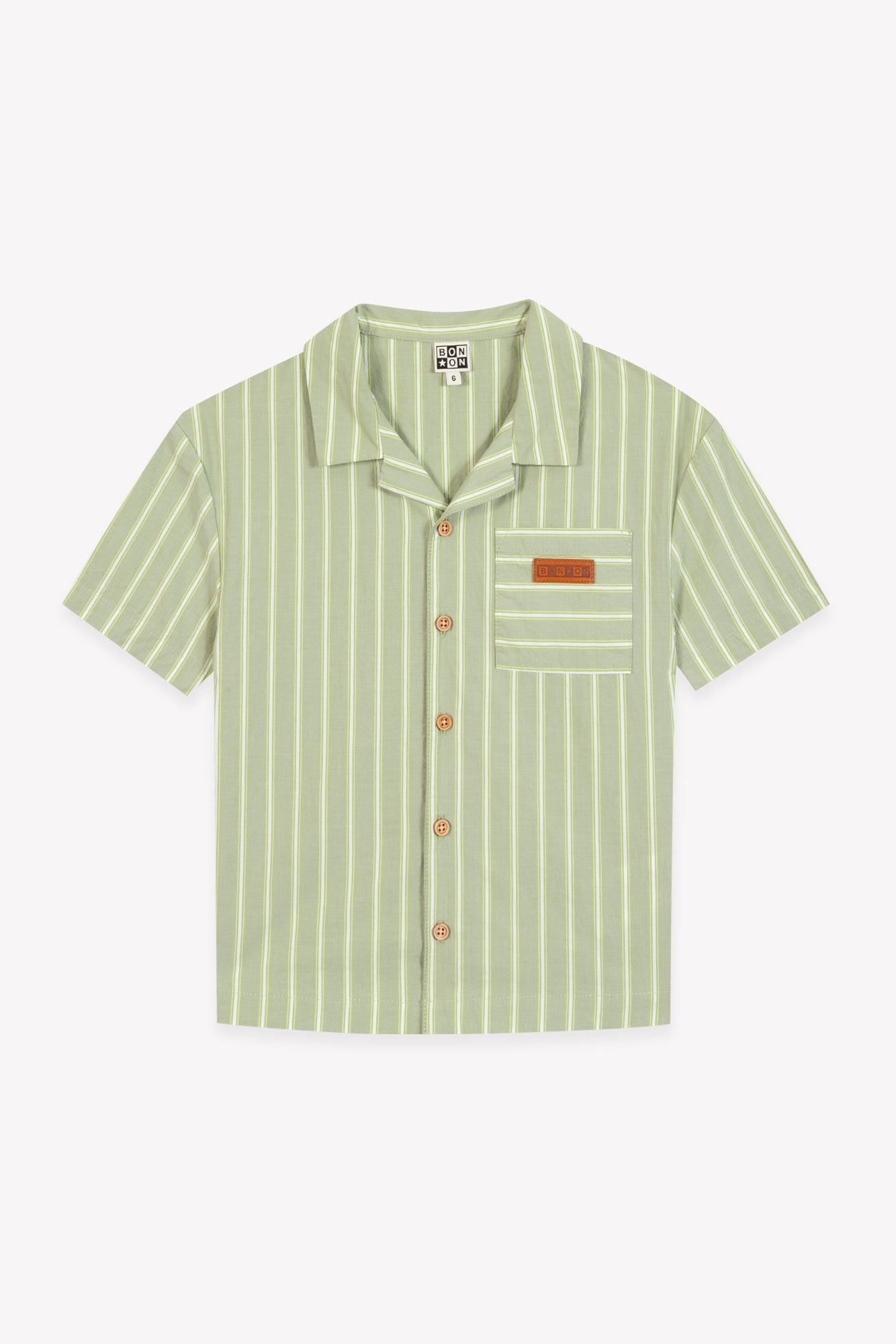 Shirt - Las Vegas Khaki KAYAK stripes