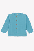 Chemise -  Linde bleu fish en gaze de coton