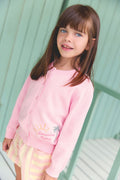 Cardigan - Lola Pink bule Illustration "Sunshine Coast"