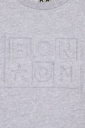 Sweatshirt - smile Grey Bonton logo