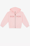 Sweat - Hoodie lisbonne rose gelato zippé