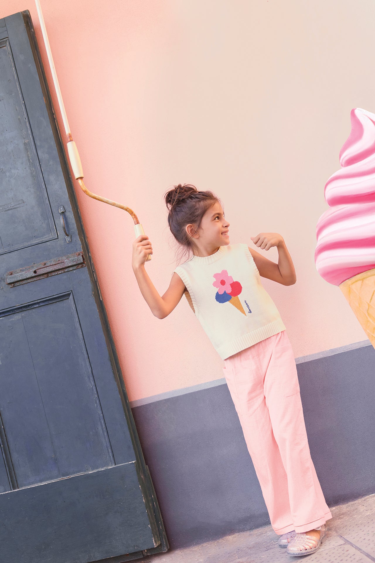 Trousers - Liocha Pink gelato