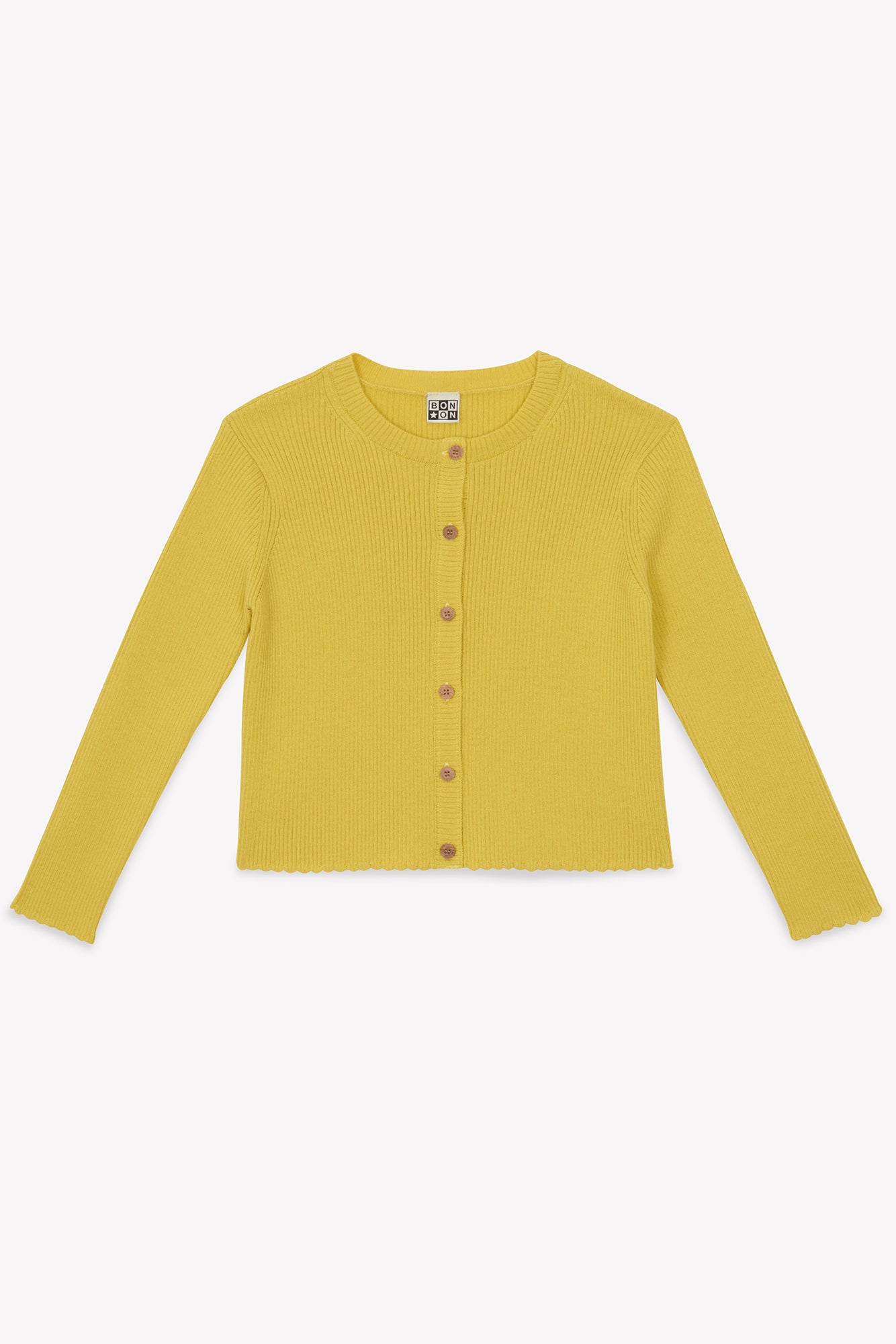 Cardigan - Lotta lemon in knitting Ribbed