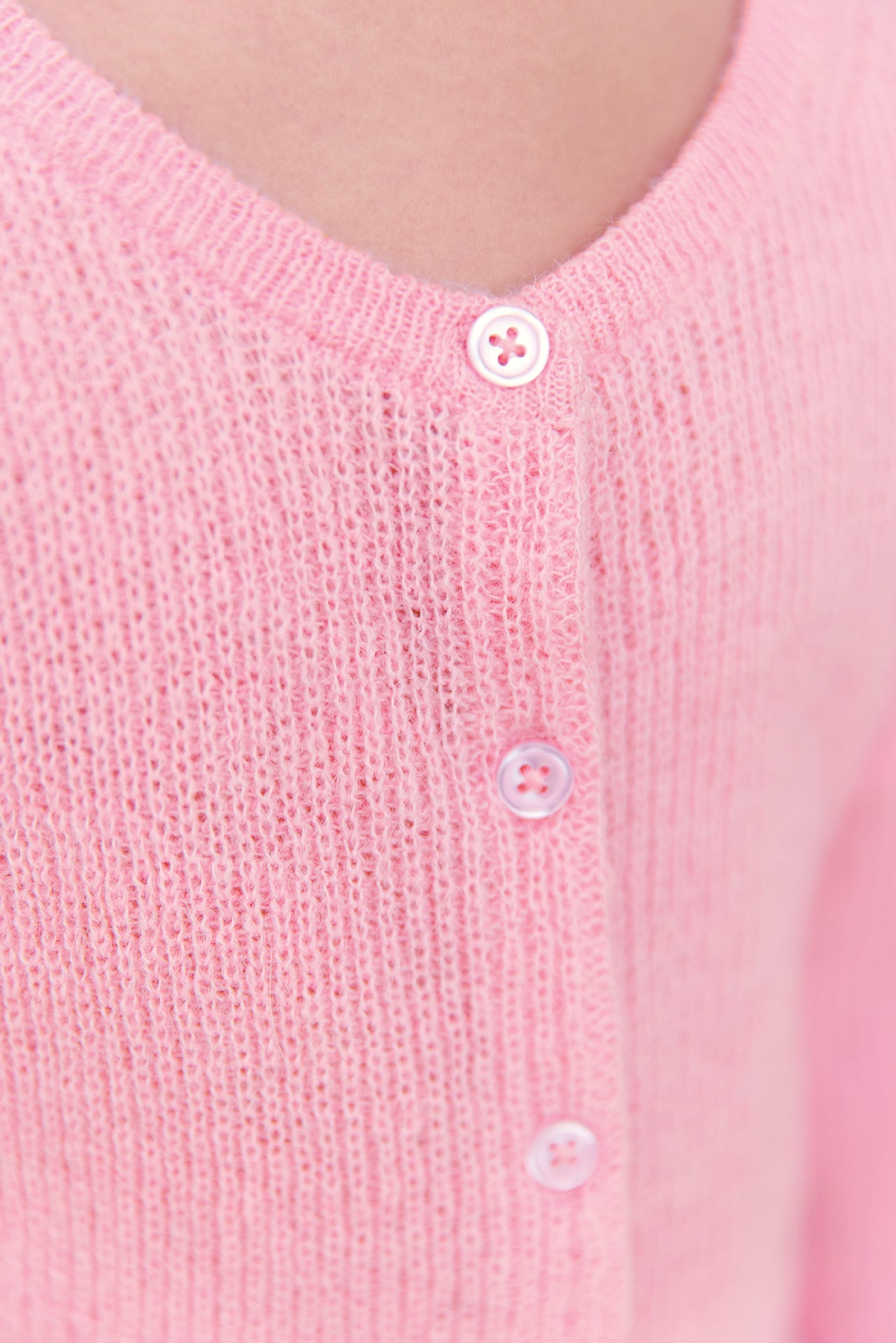 Cardigan - Lizbeth Pink gelato in Knitwearsideline