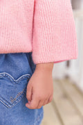 Cardigan - Lizbeth Pink gelato in Knitwearsideline