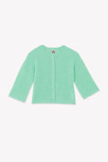 Cardigan - Lizbeth mint with water in Knitwearsideline