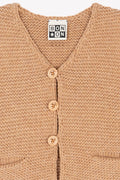 Cardigan - Leon  Beige nap