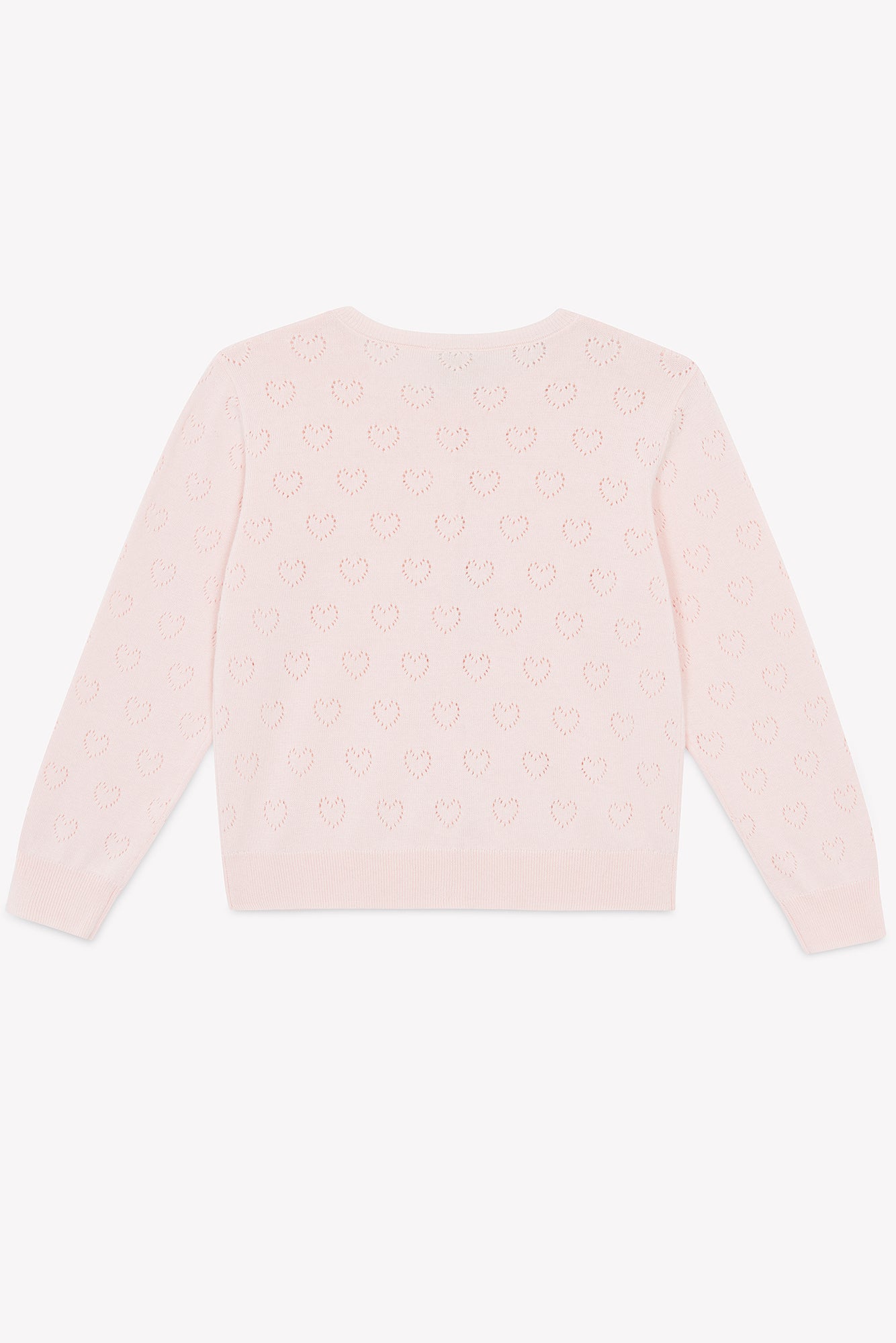 Cardigan - Lilou Pink perfect openwork