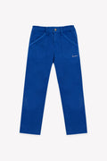 Pantalon - Lino bleu fou