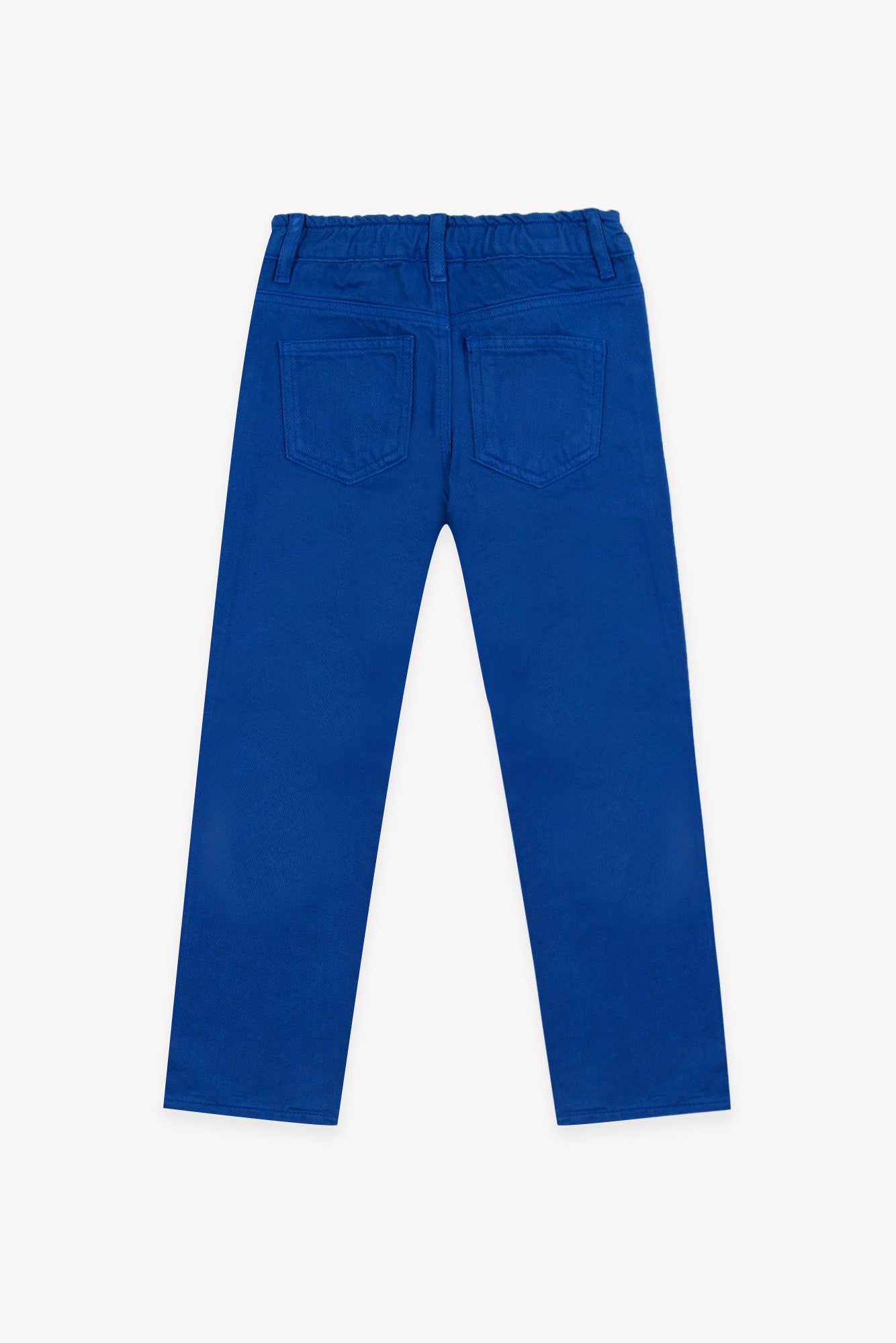 Pantalon - Lino bleu fou