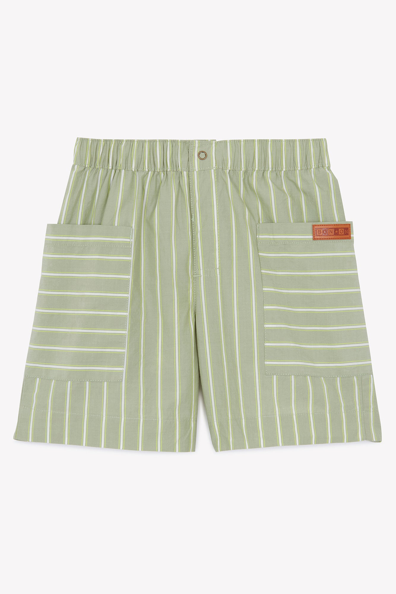 Short - Laught Khaki KAYAK stripes