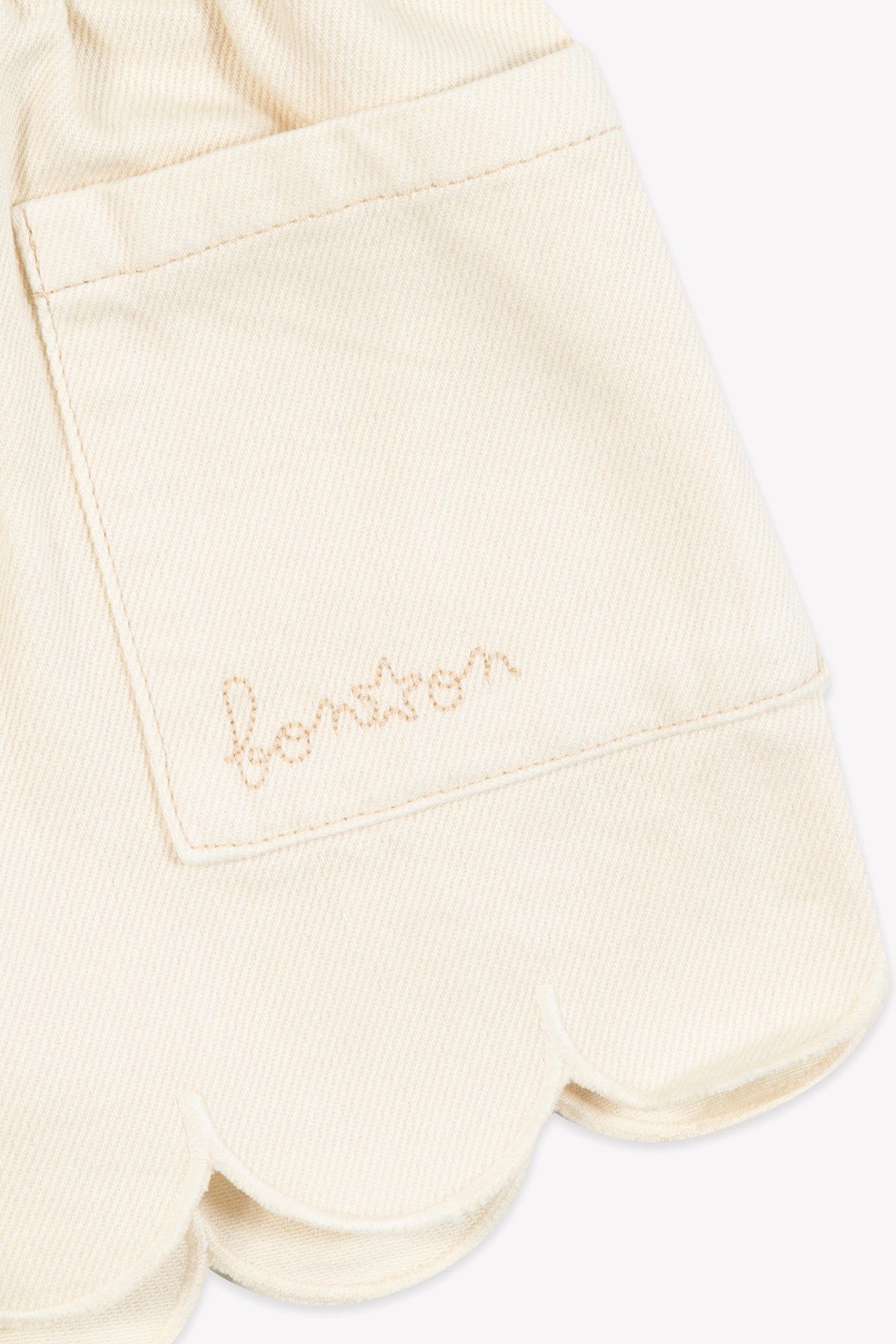 Short - Lassi écru bonton