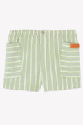 Short - lol khaki kayak stripes