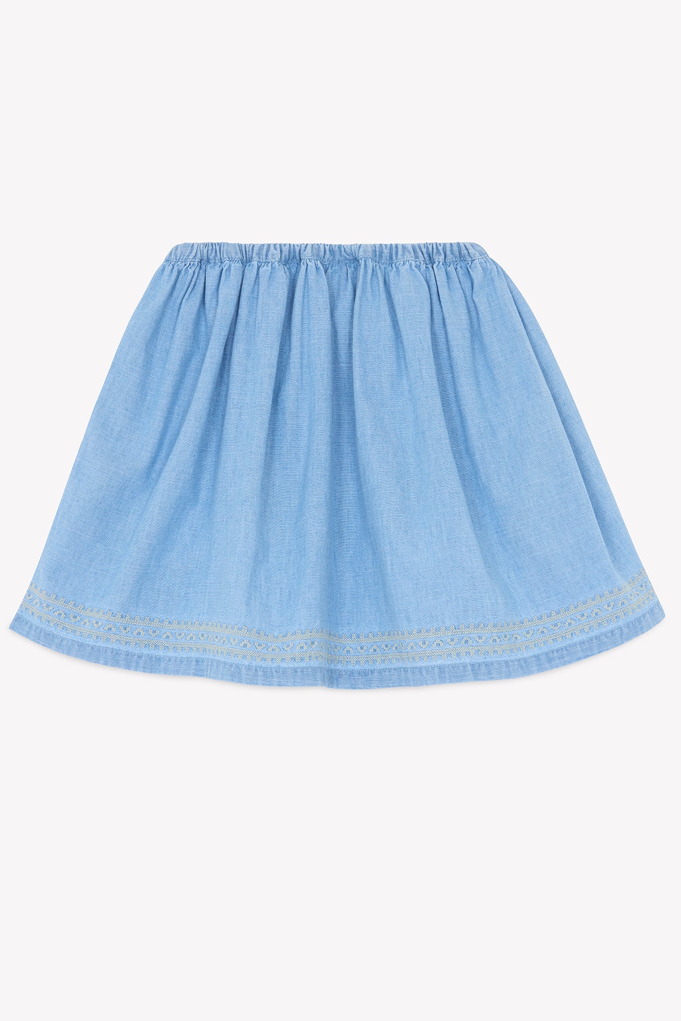 Skirt - Clear Chambray raspberry