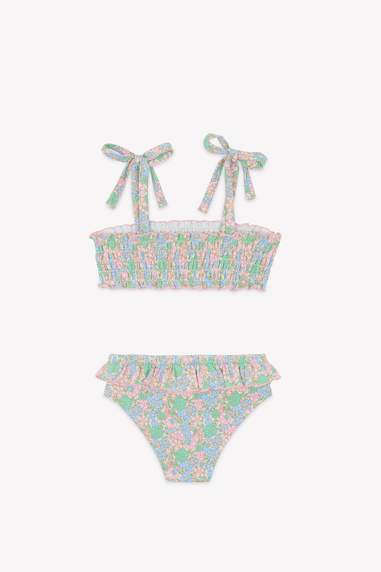 Maillot de bain - Lagoon fleur vintage deux pièces