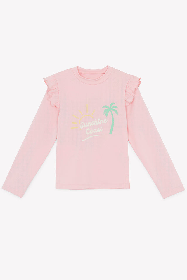 Tee-shirt - Anti-uv rose gelato - Image principale