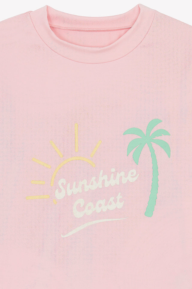 Tee-shirt - Anti-uv rose gelato - Image alternative