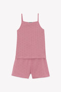 Pajamas 2 pieces - Pink charming short