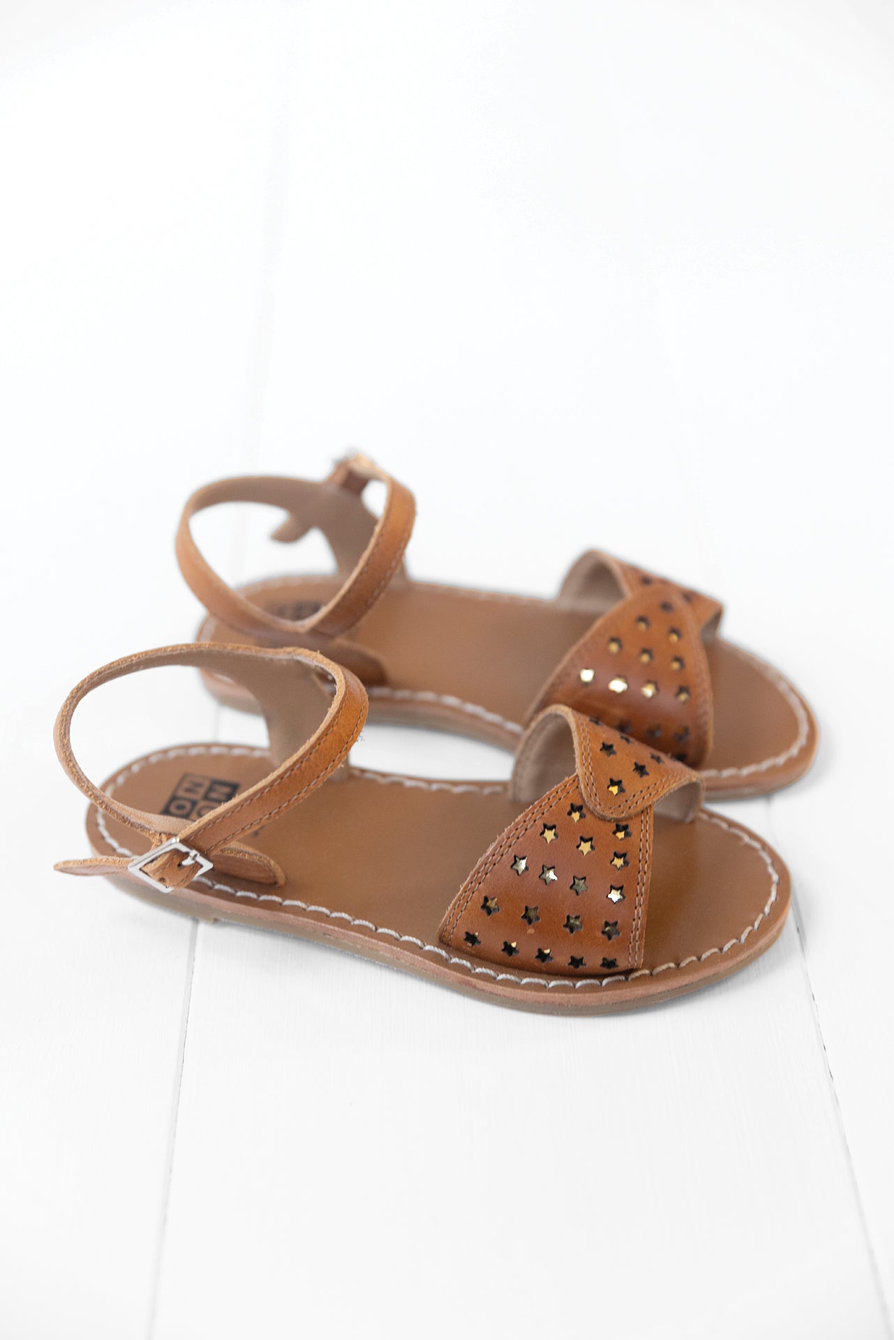 Sandals - Sandy Perfo Cognac