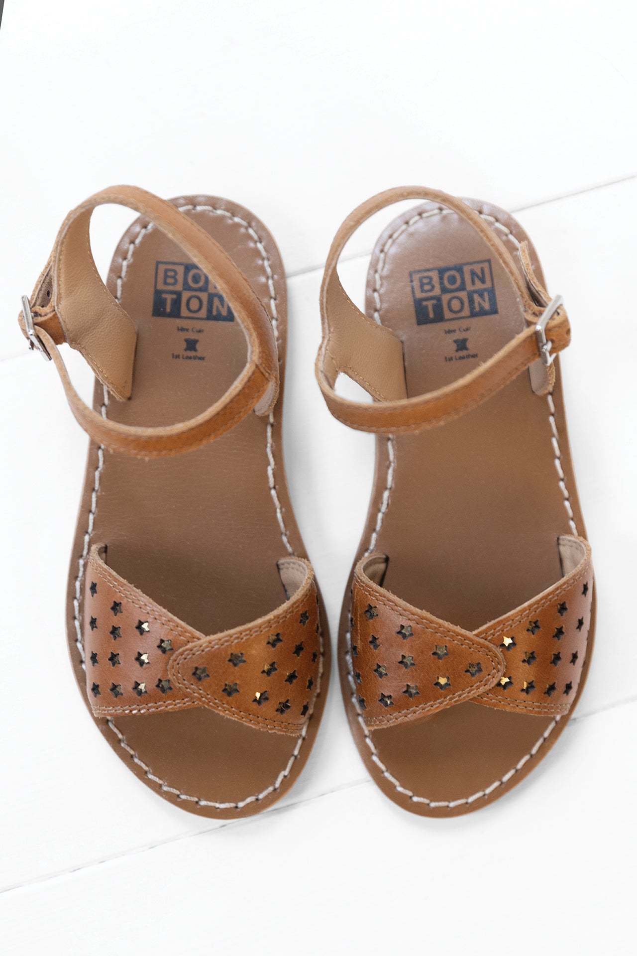 Sandals - Sandy Perfo Cognac