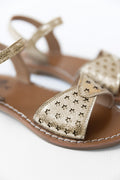 Sandals - Sandy perfo platinum