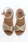 Sandals - Sandy perfo platinum