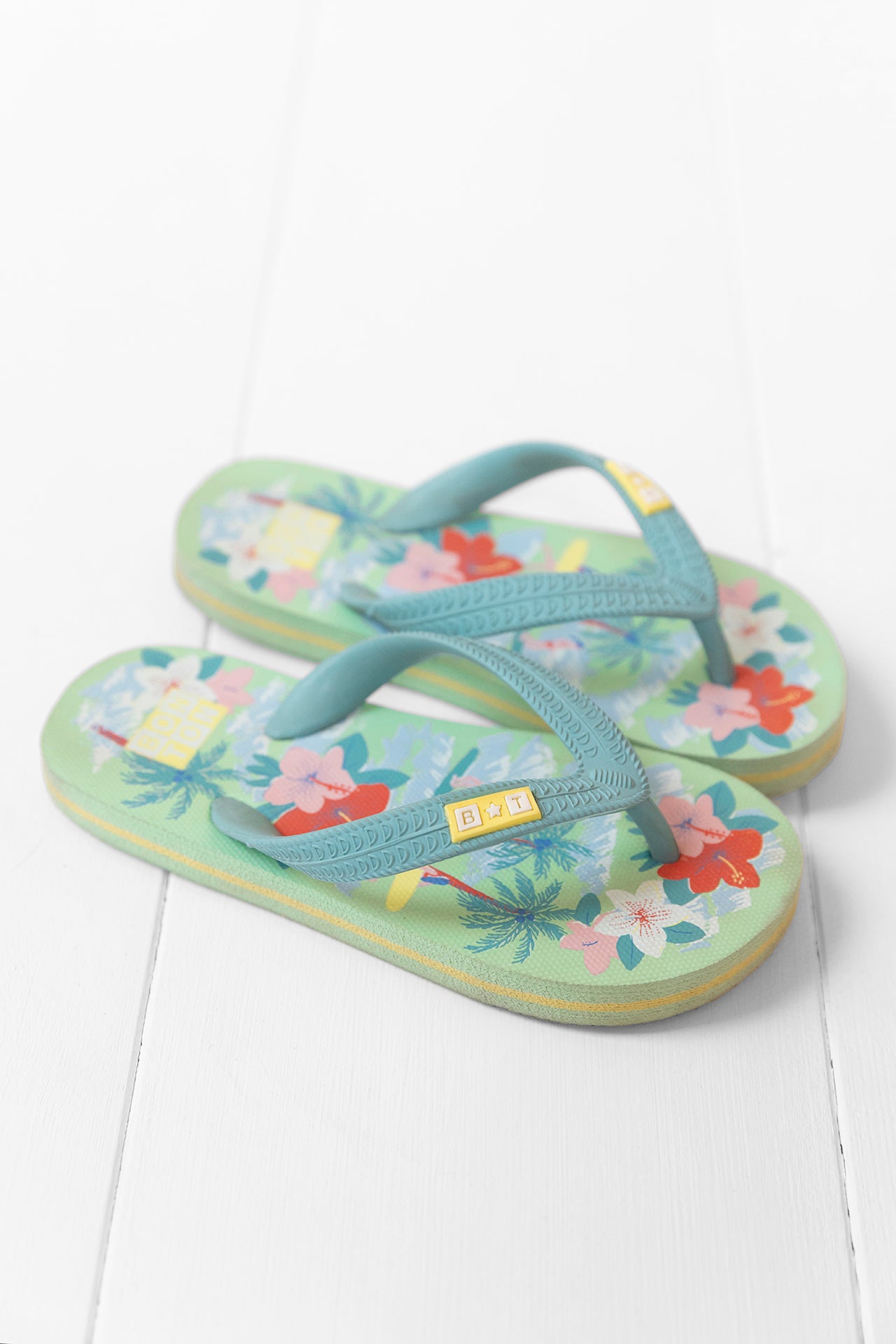 Sandals - Flipflop Paf Green bleached