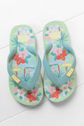 Sandals - Flipflop Paf Green bleached