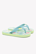 Sandales - Flipflop Paf vert blanchi