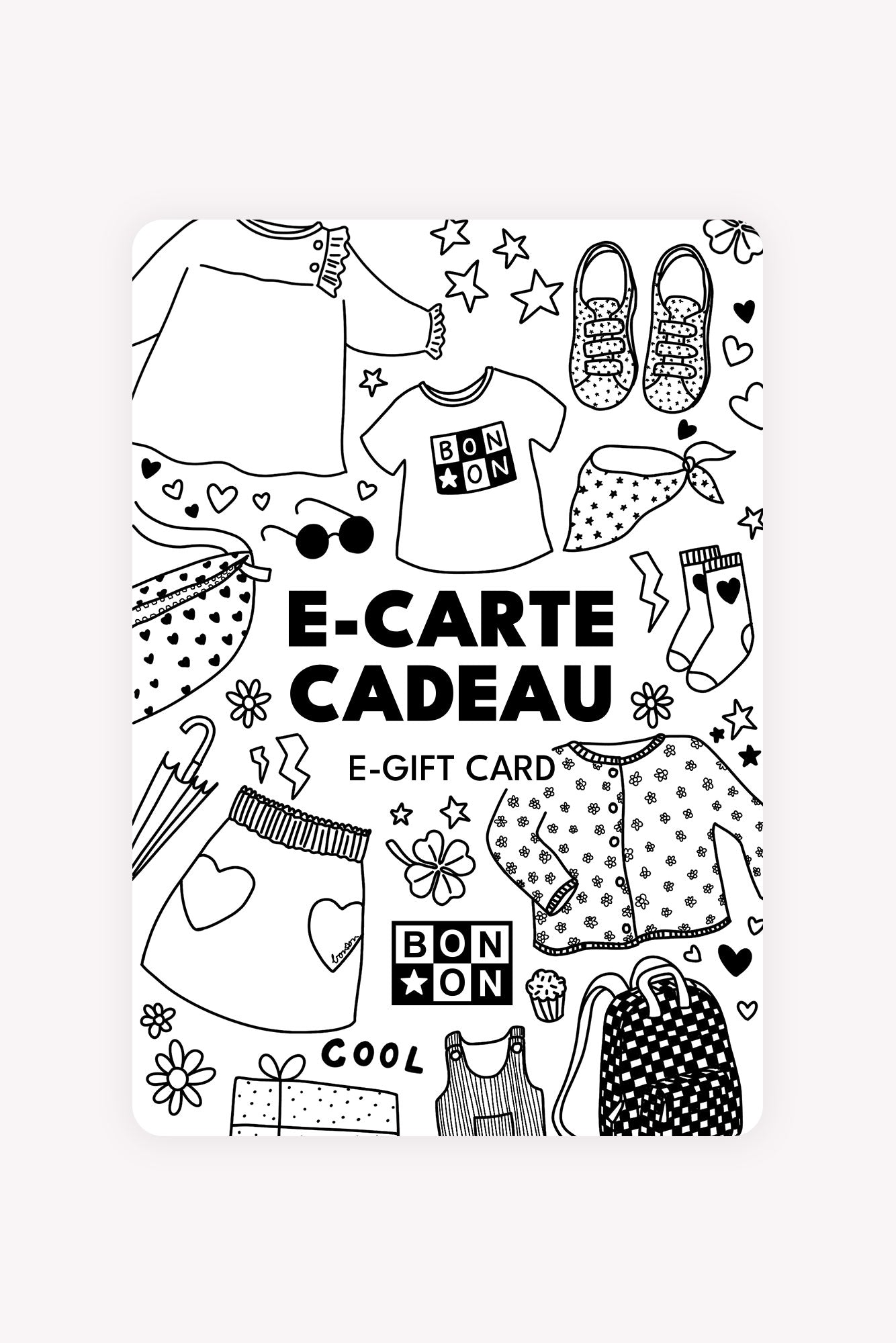 E-carte cadeau