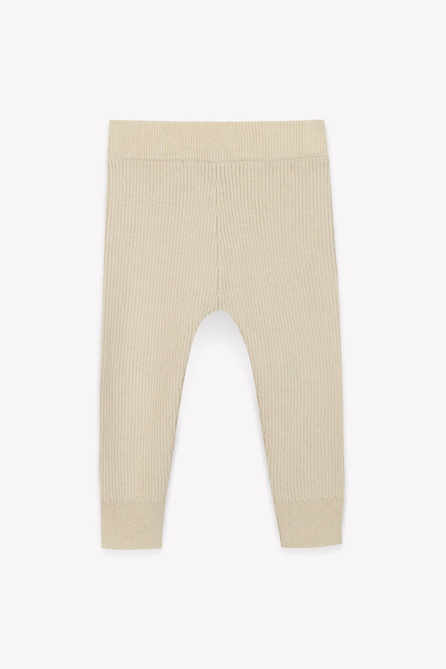 Legging - Beige Baby in a knit - Image principale