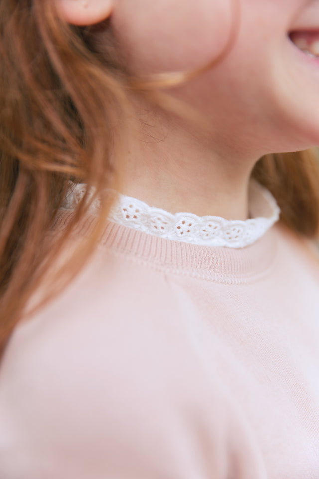 Sweat - Tilia rose en 100% coton biologique - Image alternative