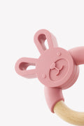 Hochet - Silicone rose