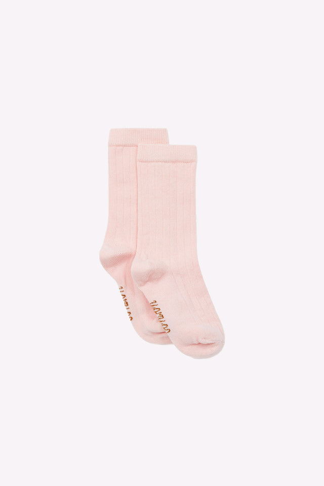 Chaussette - rose coquillage fille - Image principale