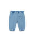 Pantalon - bébé fille denim 100% coton