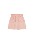 Skirt - Pink Heart pockets Girl 100% Cotton Douchka