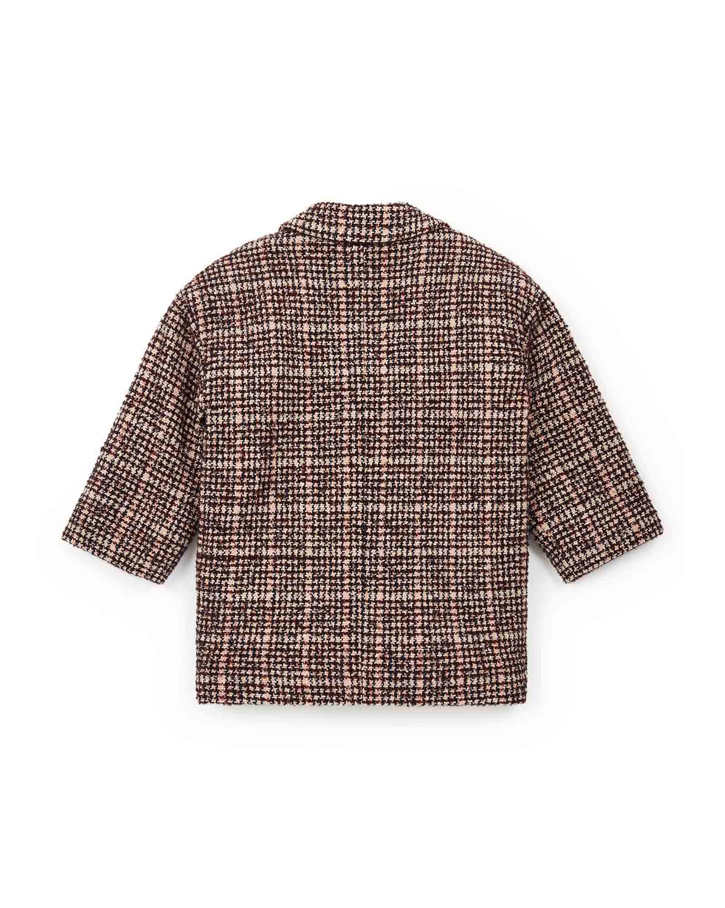 Coat - Girl Tweed Wool mixed